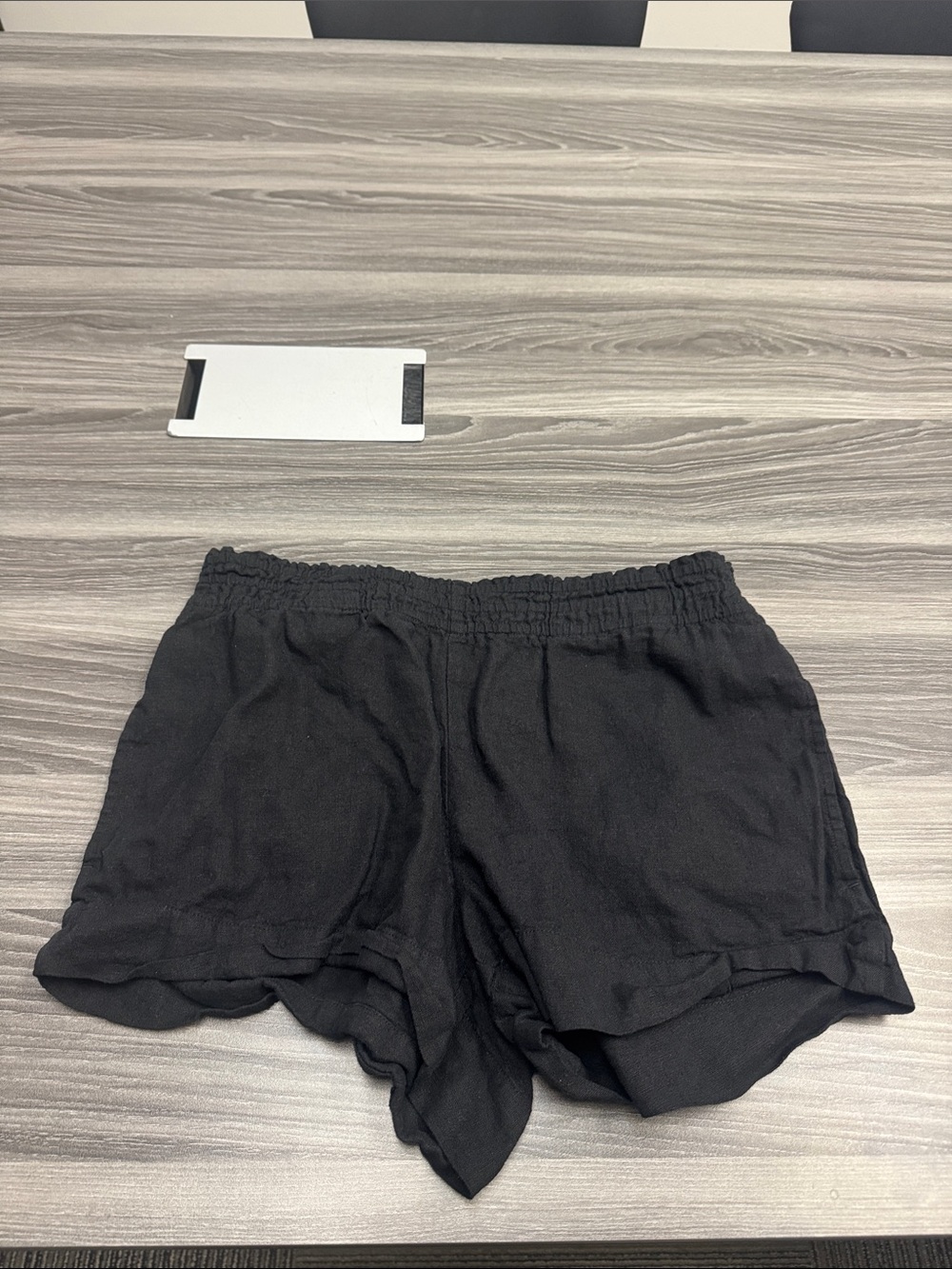 a new day Black High-Waist Pull-On Women's Shorts